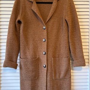 Vintage Brown Tweed Jacket XS/S